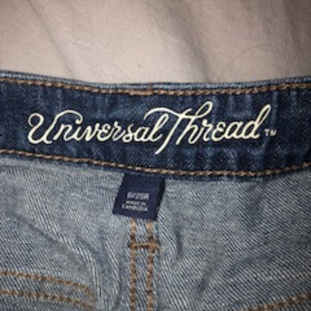 Button Up Jean Shorts - Picture 3 of 3